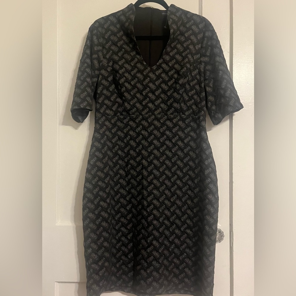 Black/gray dress